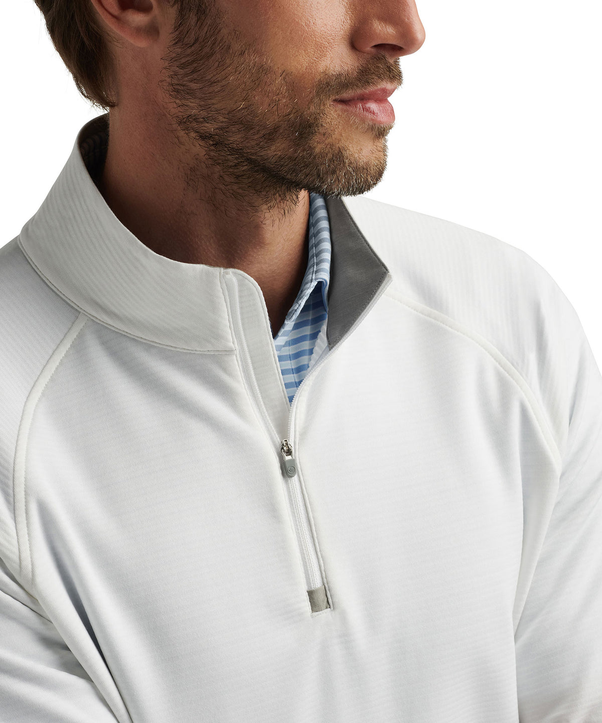 Peter Millar Beaumont Performance Quarter Zip Pullover, Men's Big & Tall