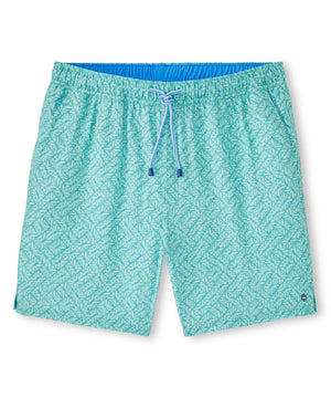 Peter Millar Ivy Printed Swim Trunk