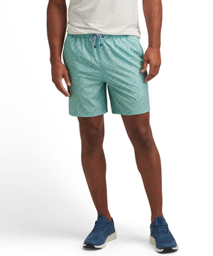 Peter Millar Ivy Printed Swim Trunk