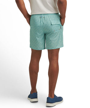 Peter Millar Ivy Printed Swim Trunk