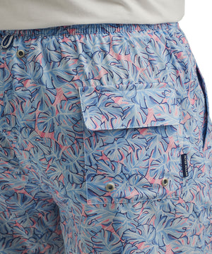 Peter Millar Summer Shade Printed Swim Trunk