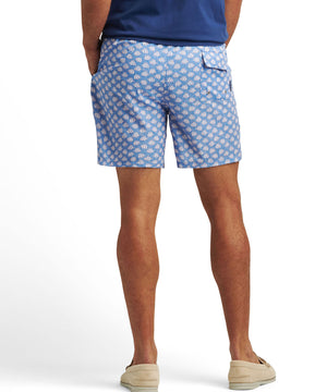 Peter Millar Seaway Printed Swim Trunk