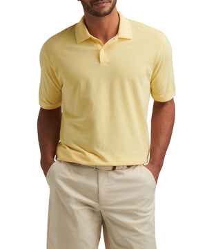 Peter Millar Short Sleeve Sunrise Pique Polo Knit Shirt