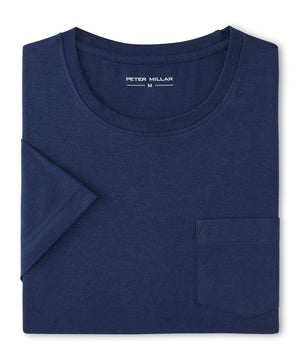 Peter Millar Short Sleeve Lava Wash Pocket T-Shirt