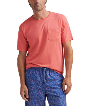 Peter Millar Short Sleeve Lava Wash Pocket T-Shirt