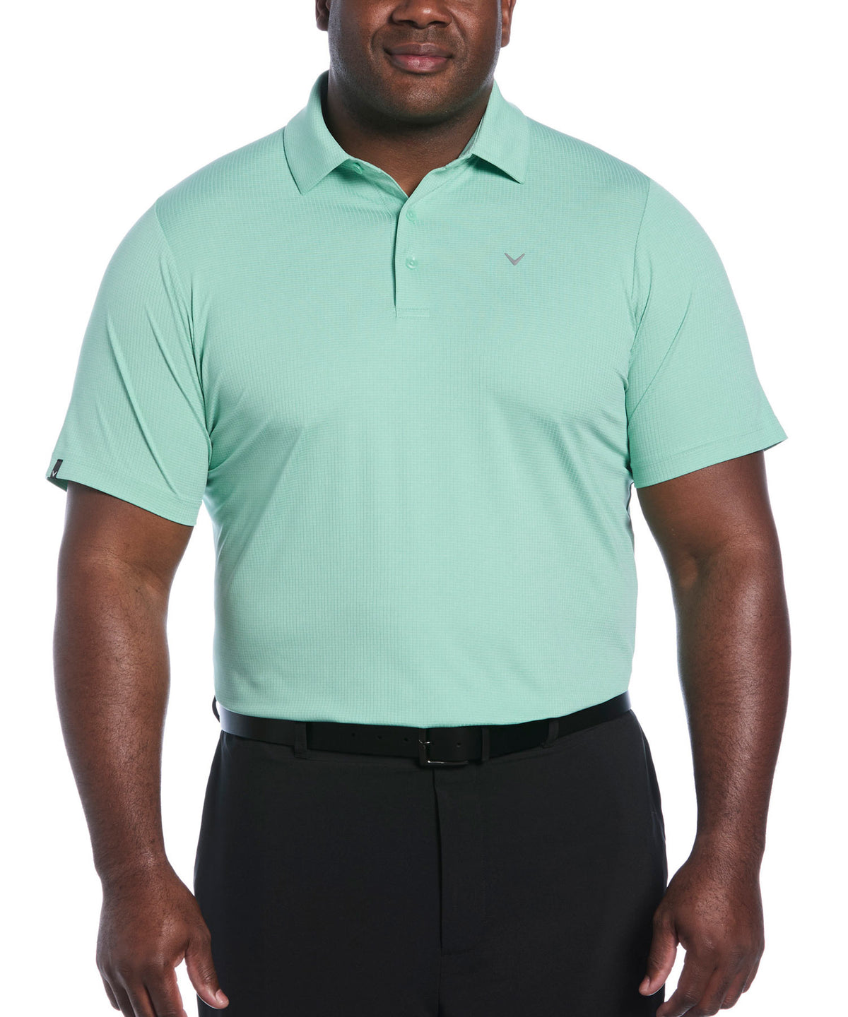 Callaway Classic Jacquard Polo Knit Shirt, Men's Big & Tall