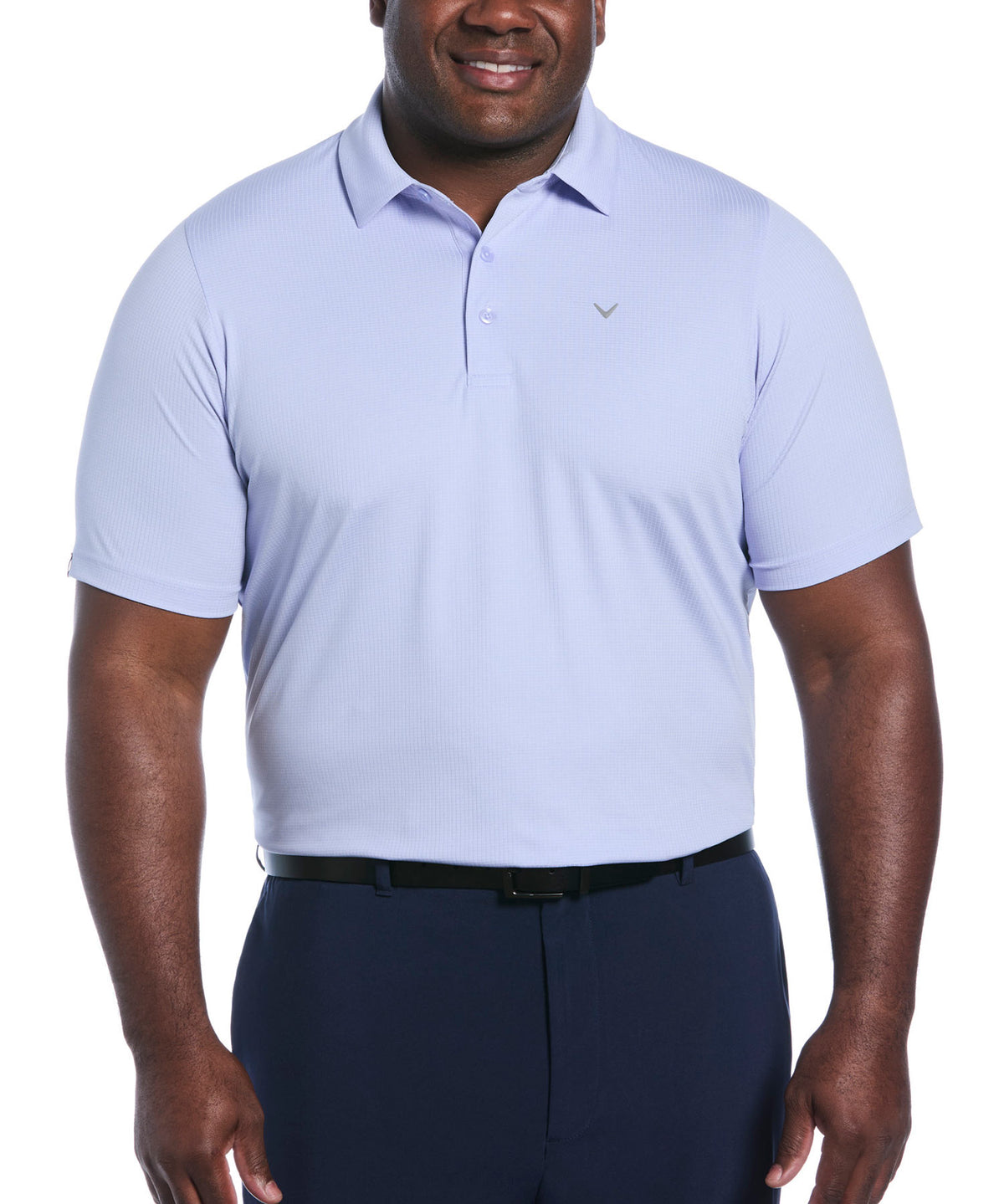 Callaway Classic Jacquard Polo Knit Shirt, Men's Big & Tall