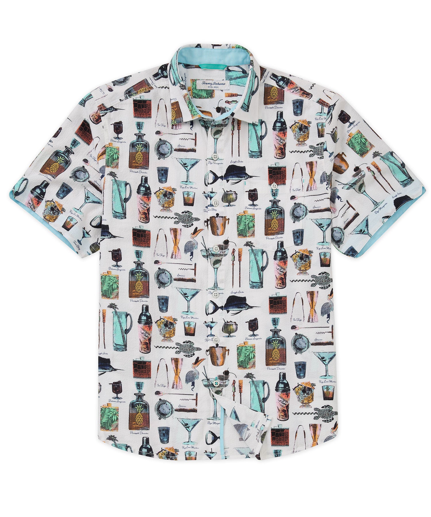 Tommy Bahama Short Sleeve Nova Wave Well Stocked Sport Shirt