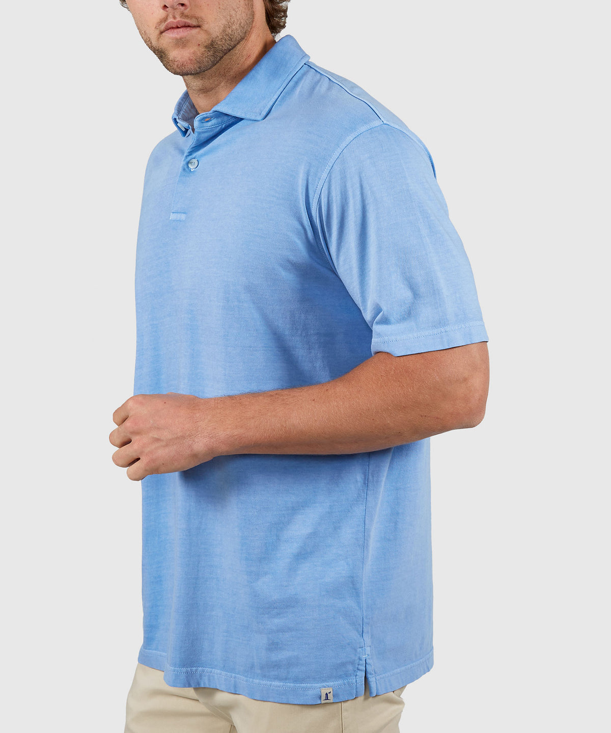 Westport Lifestyle Sunwashed Short Sleeve Polo, Men's Big & Tall