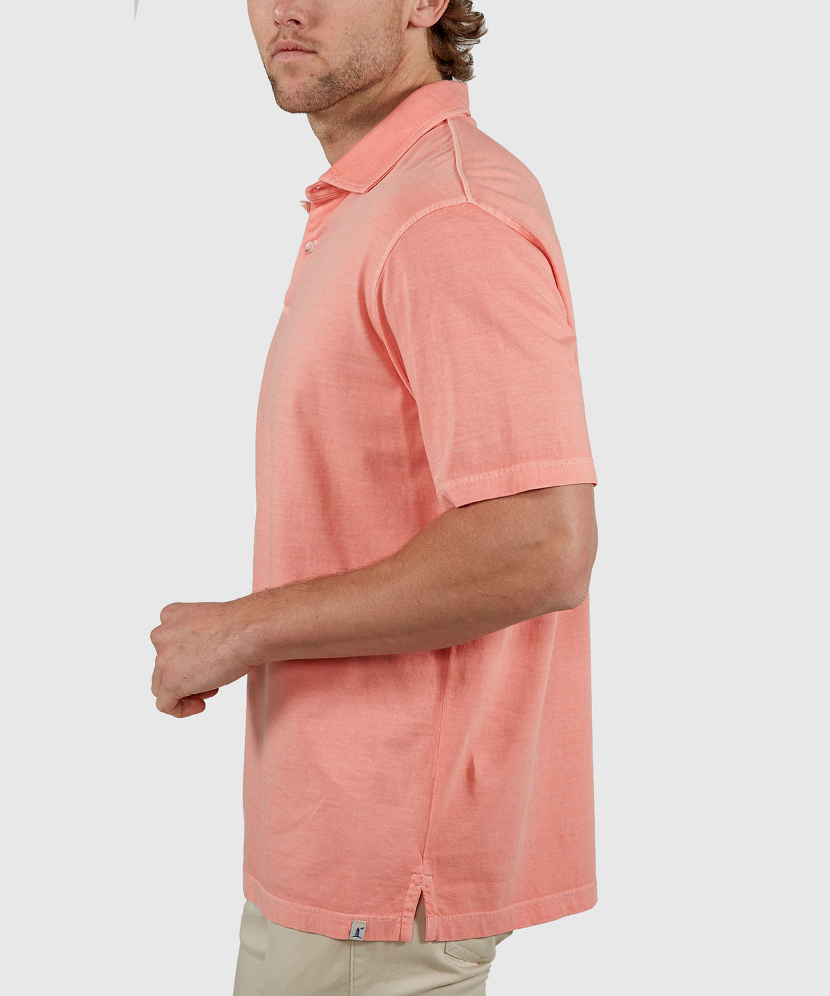 Westport Lifestyle Sunwashed Short Sleeve Polo, Men's Big & Tall