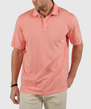 Westport Lifestyle Sunwashed Short Sleeve Polo