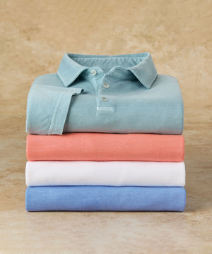 Westport Lifestyle Sunwashed Short Sleeve Polo