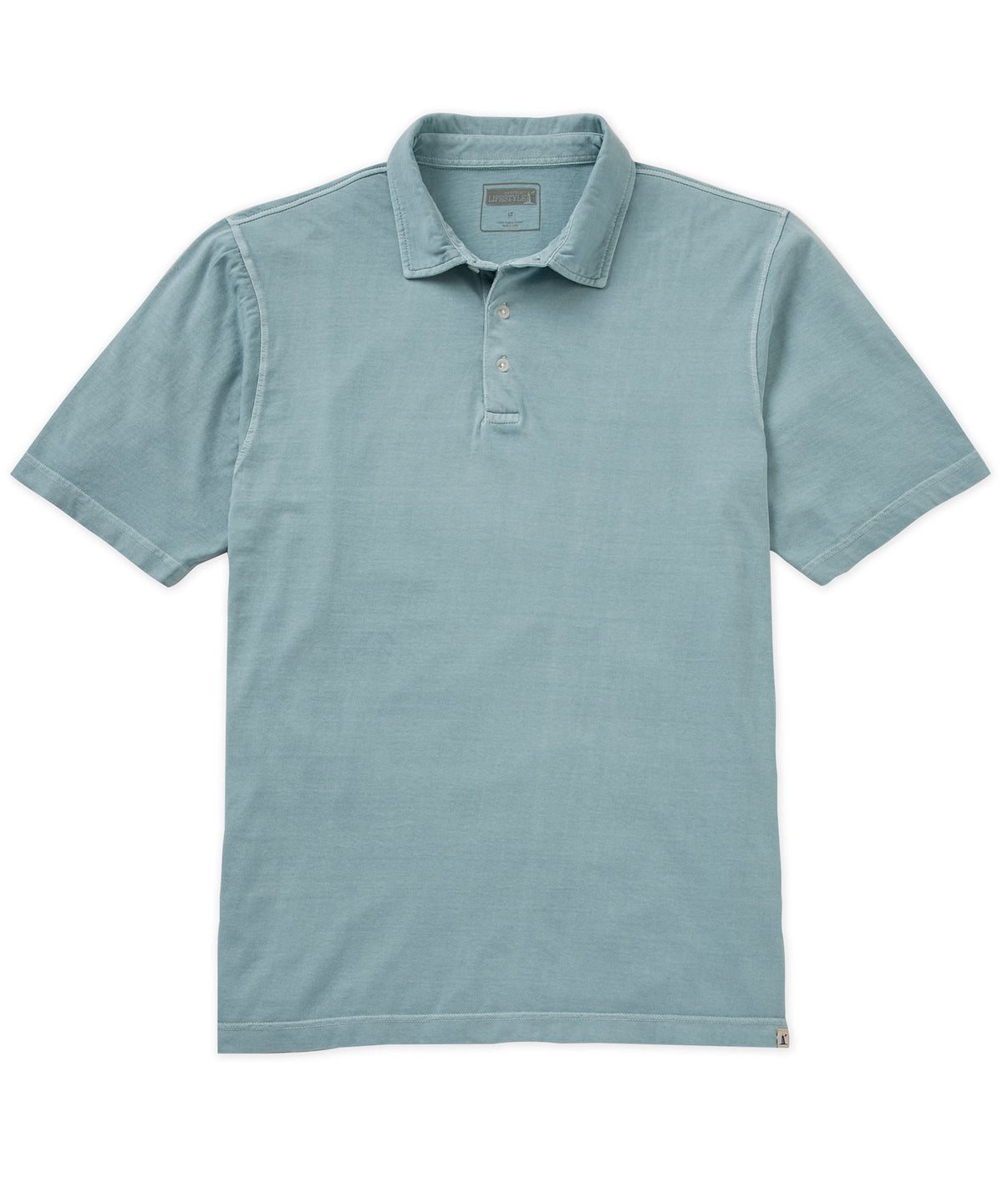 Westport Lifestyle Sunwashed Short Sleeve Polo, Men's Big & Tall