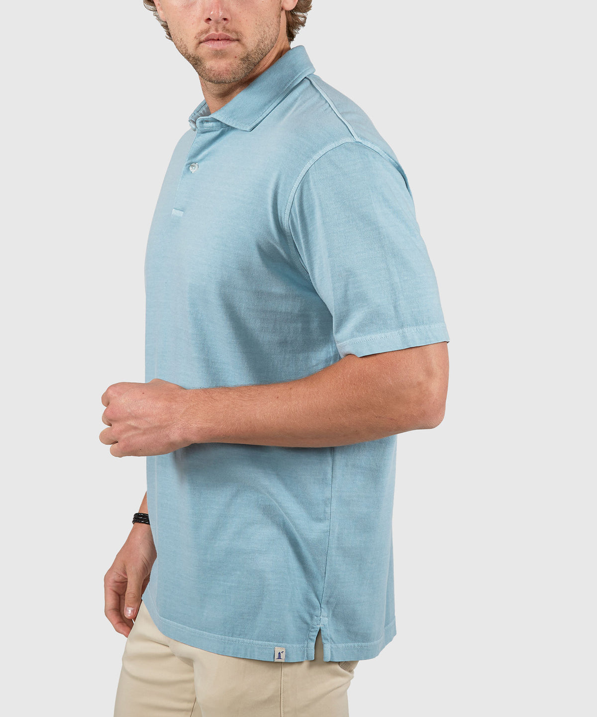 Westport Lifestyle Sunwashed Short Sleeve Polo, Men's Big & Tall