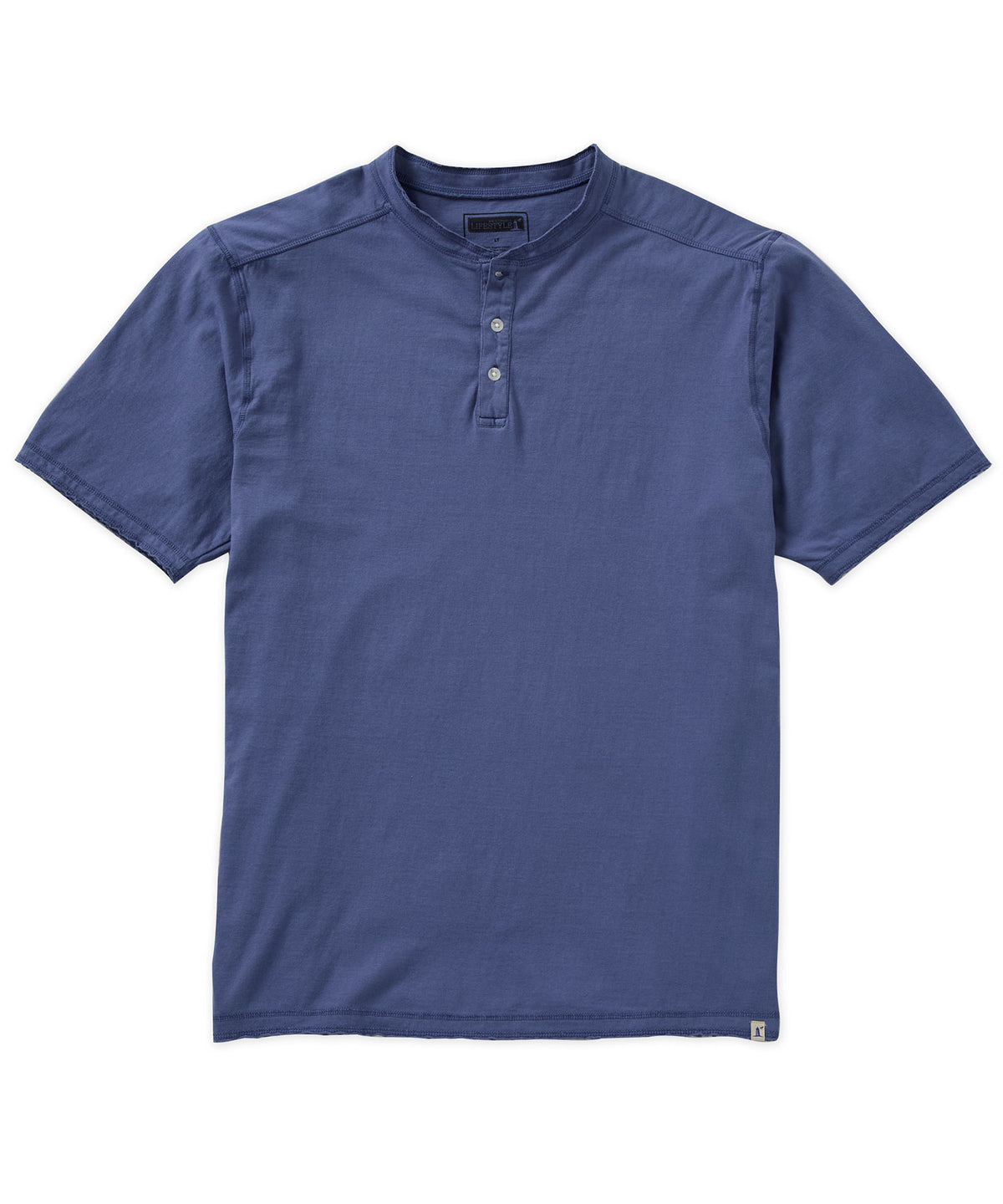 Westport Lifestyle Sunwashed Short Sleeve Henley, Men's Big & Tall