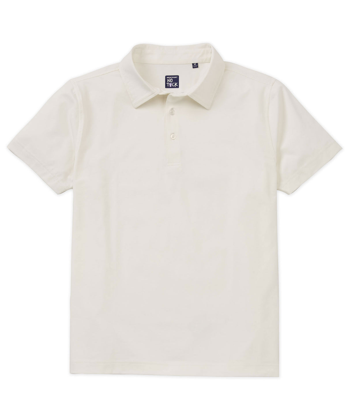 Westport No-Tuck Short Sleeve Cotton Performance Stretch Polo Knit Shirt, Men's Big & Tall