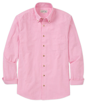 Westport Lifestyle Long Sleeve Button Down Collar Gingham Sport Shirt