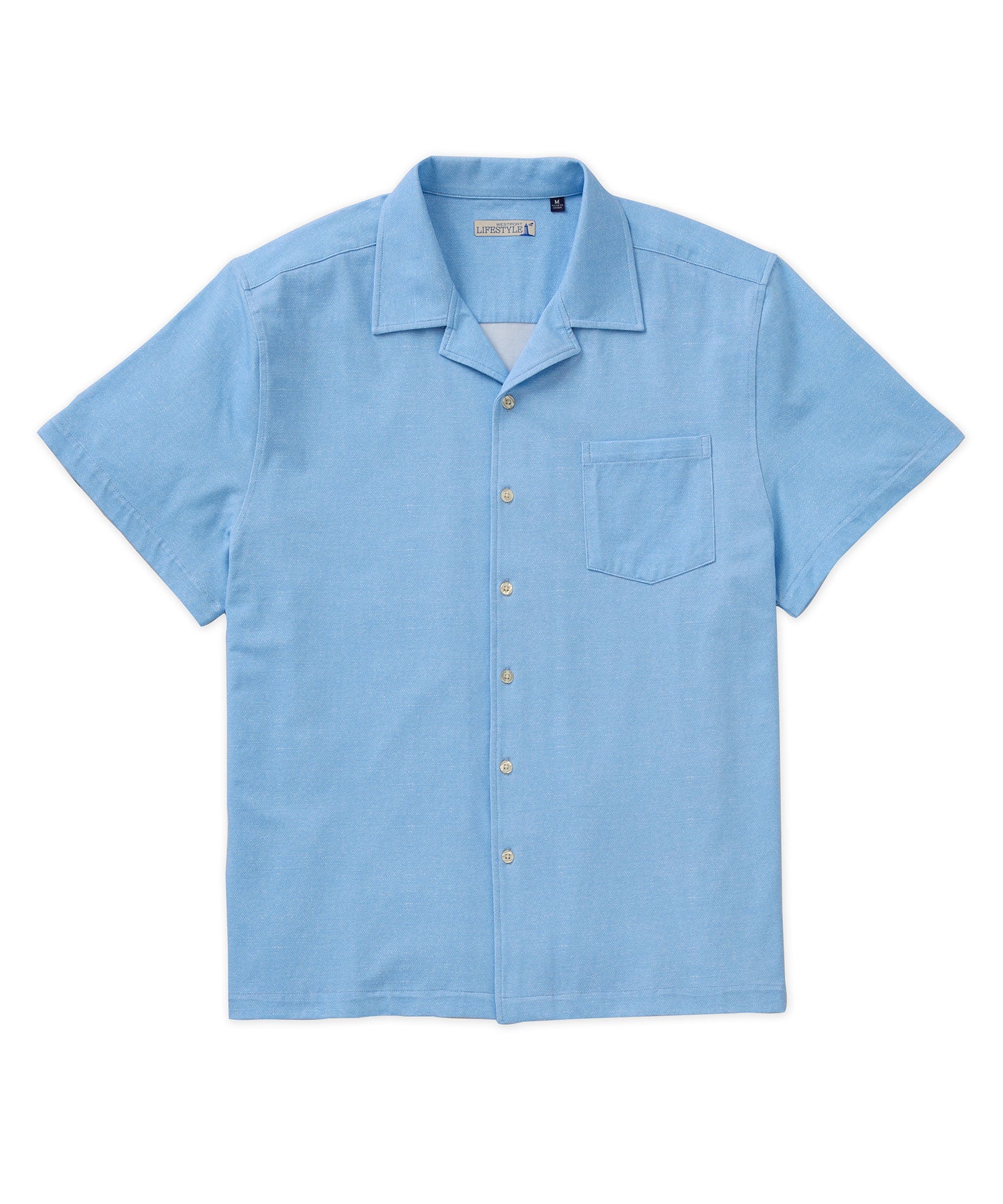 Westport Lifestyle Shoreline Cabana Short Sleeve Knit Shirt