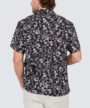 Westport Lifestyle Surfside 'Aloha' Printed Camp Shirt