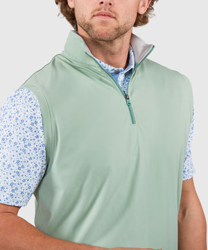 Westport Lifestyle Links Quarter Zip Vest