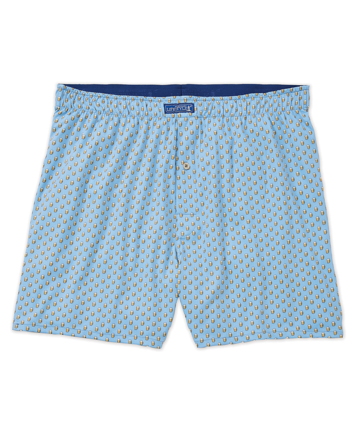 Westport Lifestyle Printed Performance Stretch Boxer, Men's Big & Tall