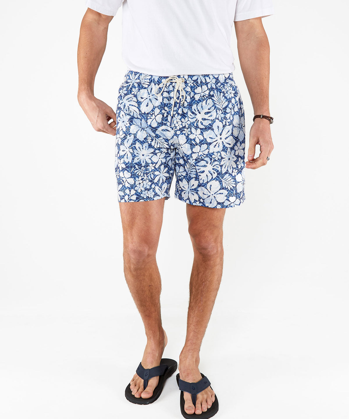 Westport Lifestyle Calypso Print Compo Swim Trunks, Men's Big & Tall