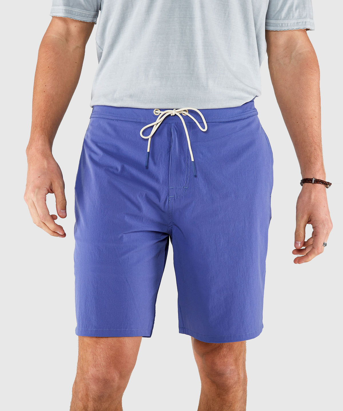 Westport Lifestyle Saybrook Half Elastic Solid Board Short, Men's Big & Tall