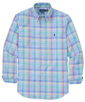 Polo Ralph Lauren Long Sleeve Button-Down Collar Performance Sport Shirt