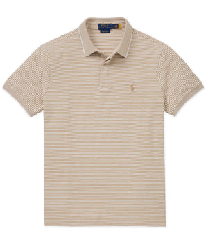 Polo Ralph Lauren Short Sleeve Tipped Stretch Mesh Polo Knit Shirt