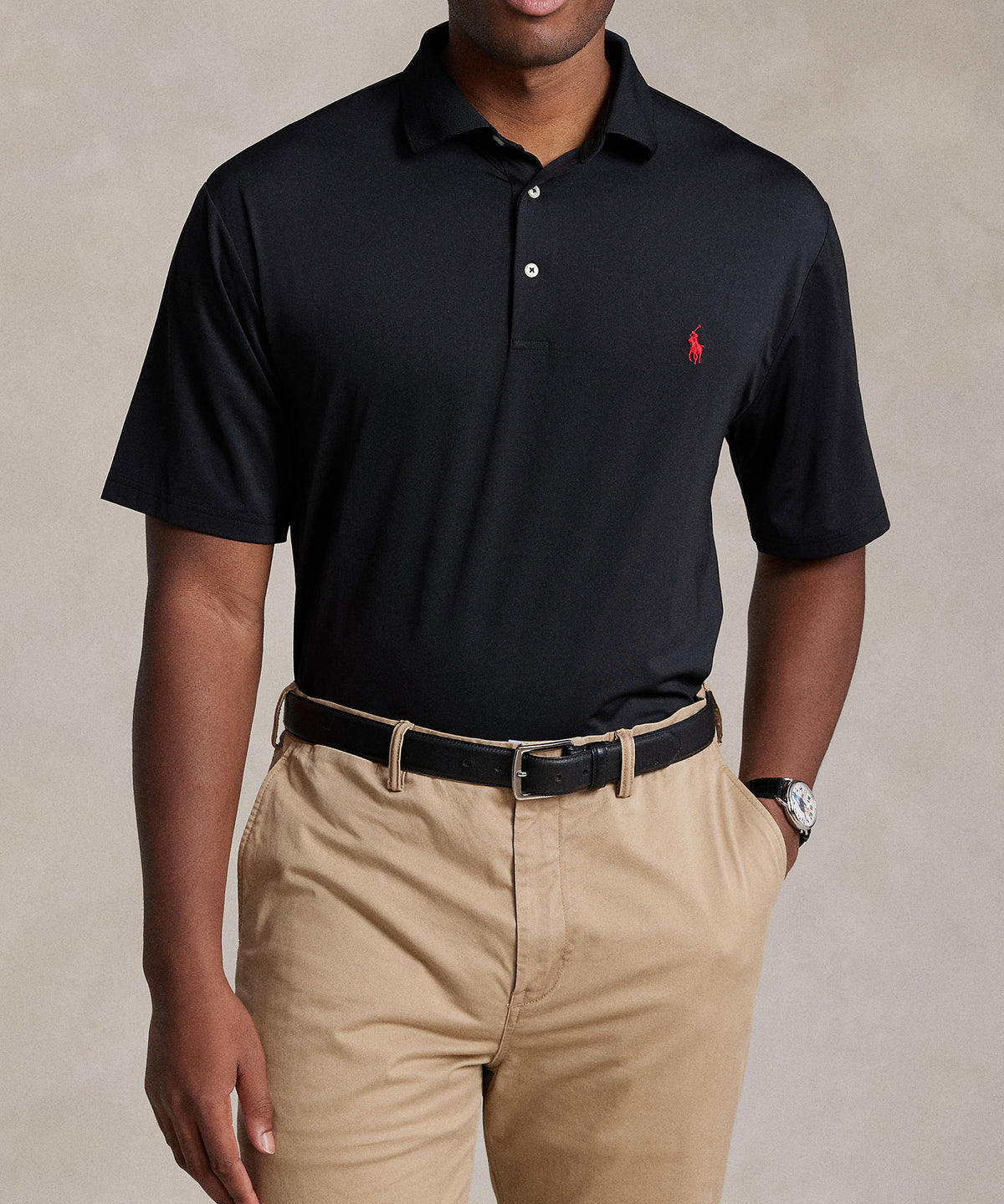 Polo Ralph Lauren Short Sleeve Performance Polo Knit Shirt, Men's Big & Tall