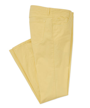 Westport Black Garment Dyed 5-Pocket Twill Pant