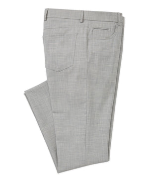 Westport Black Stretch Linen 5-Pocket Pant