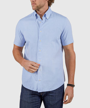 Westport No-Tuck Short Sleeve Oxford Sport Shirt