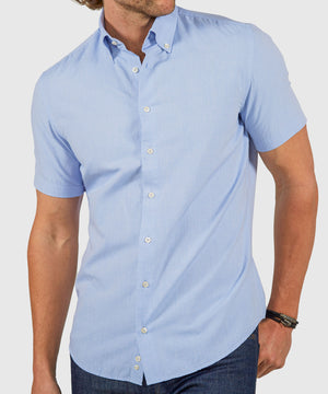 Westport No-Tuck Short Sleeve Oxford Sport Shirt