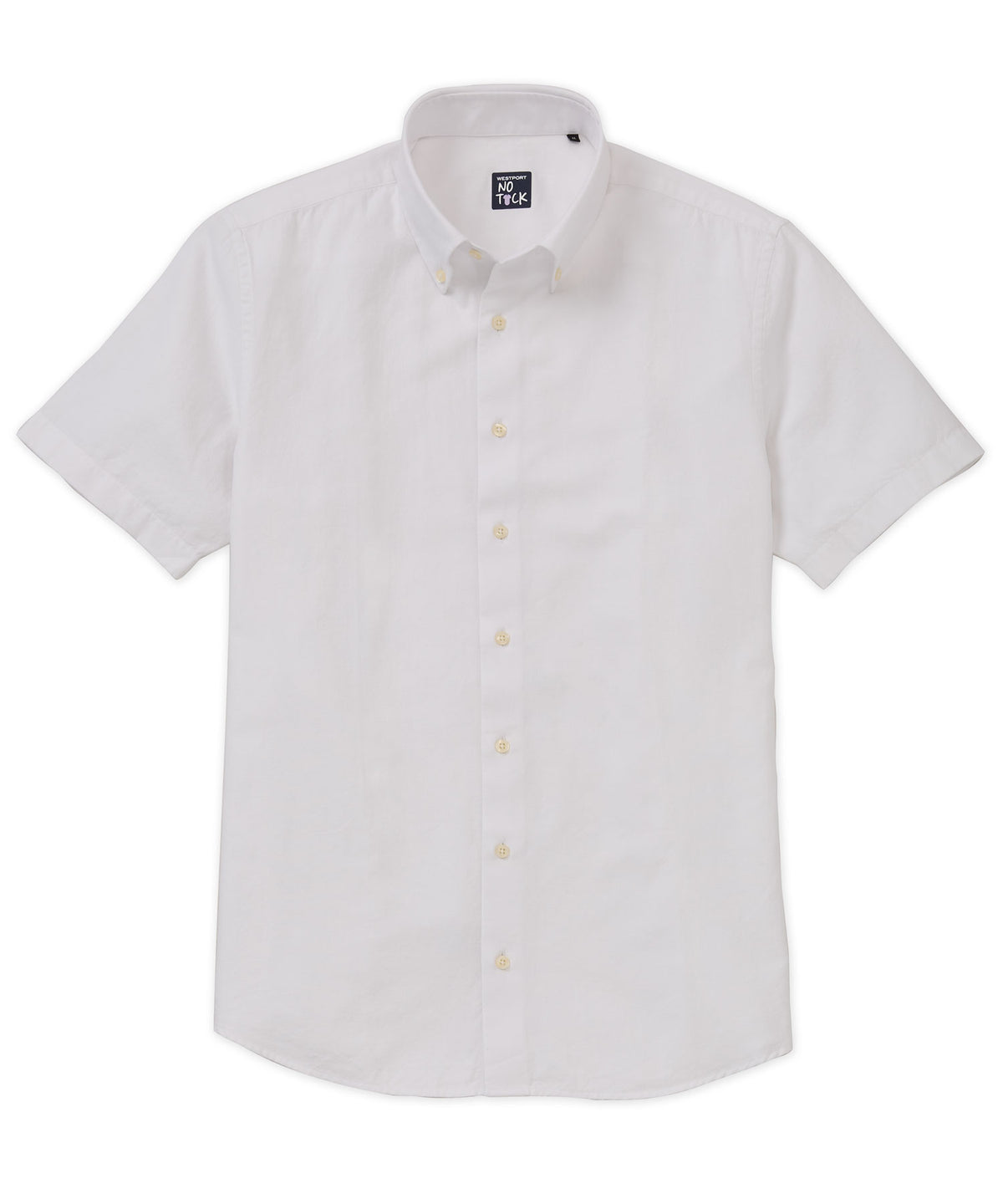 Westport No-Tuck Short Sleeve Oxford Sport Shirt, Men's Big & Tall