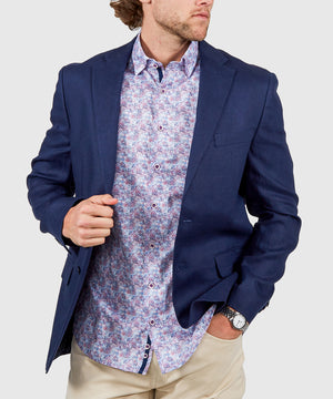 Tommy Hilfiger Solid Linen Sport Coat