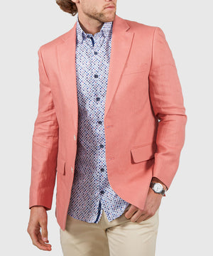 Tommy Hilfiger Solid Linen Sport Coat