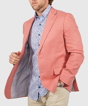 Tommy Hilfiger Solid Linen Sport Coat