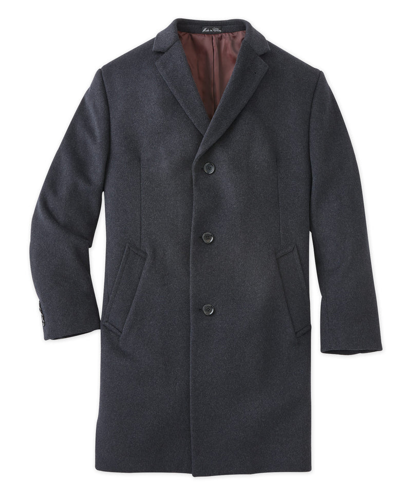 Westport 1989 Wool Blend Top Coat - Westport Big & Tall