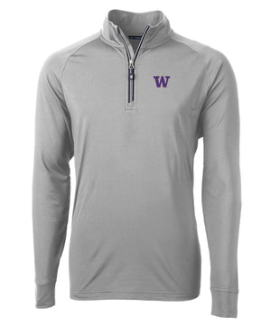 Cutter & Buck University of Washington Huskies Long Sleeve Quarter-Zip Pullover