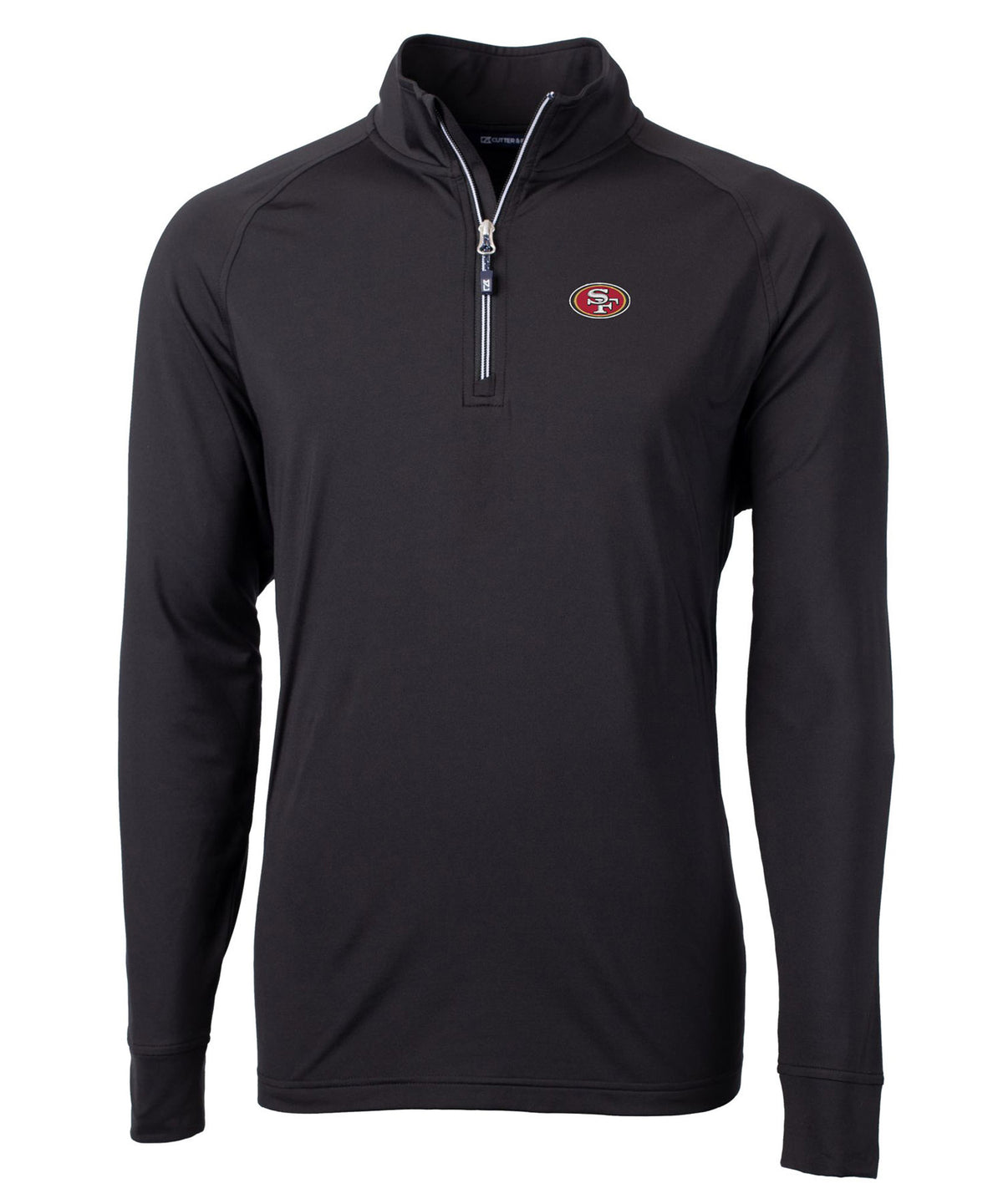 Cutter & Buck San Francisco 49ers Long Sleeve Quarter-Zip Pullover, Men's Big & Tall