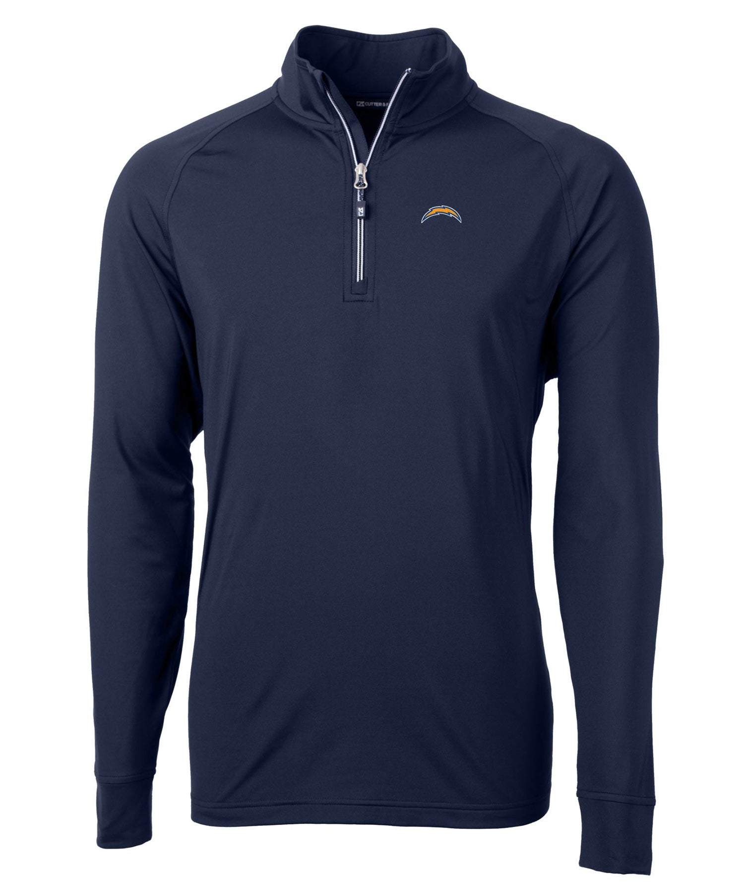 Cutter & Buck Los Angeles Chargers Long Sleeve Quarter-Zip Pullover, Men's Big & Tall