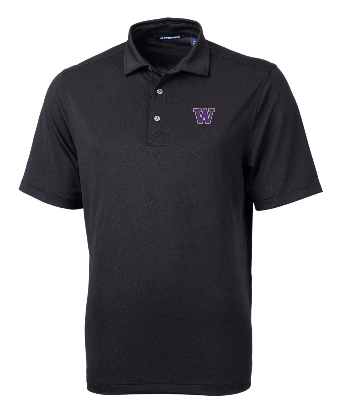 Cutter & Buck University of Washington Huskies Short Sleeve Polo Knit Shirt, Men's Big & Tall