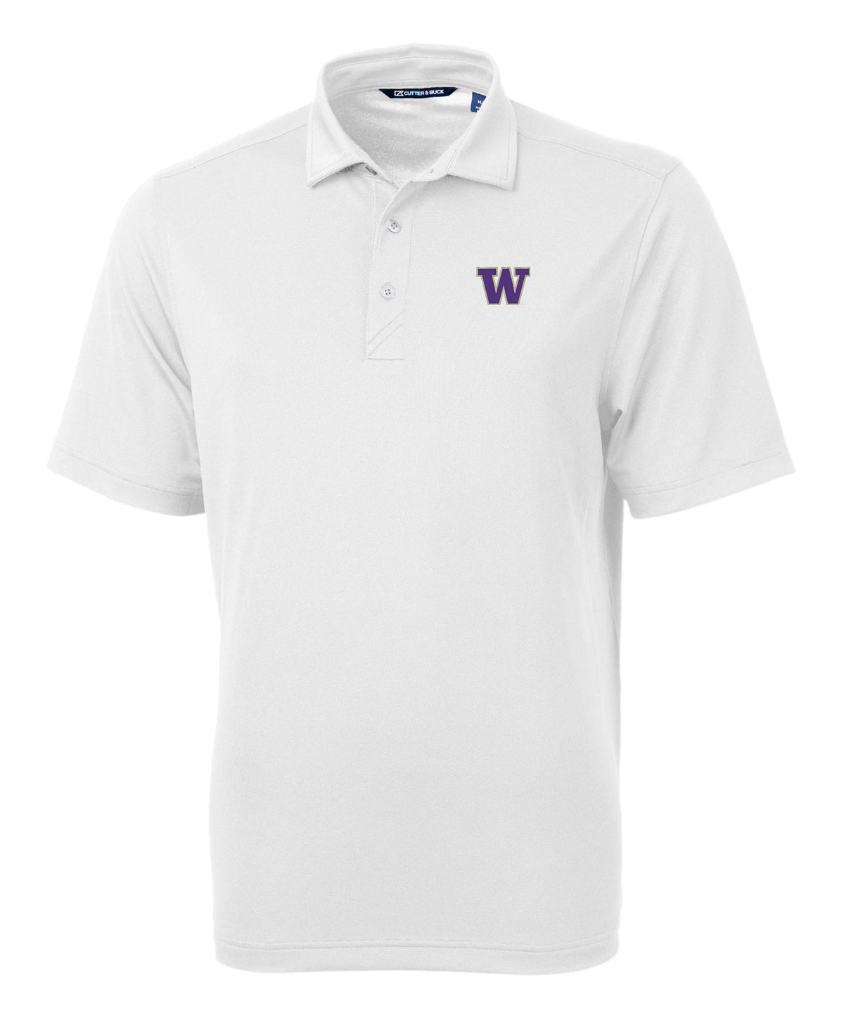 Cutter & Buck University of Washington Huskies Short Sleeve Polo Knit Shirt, Men's Big & Tall