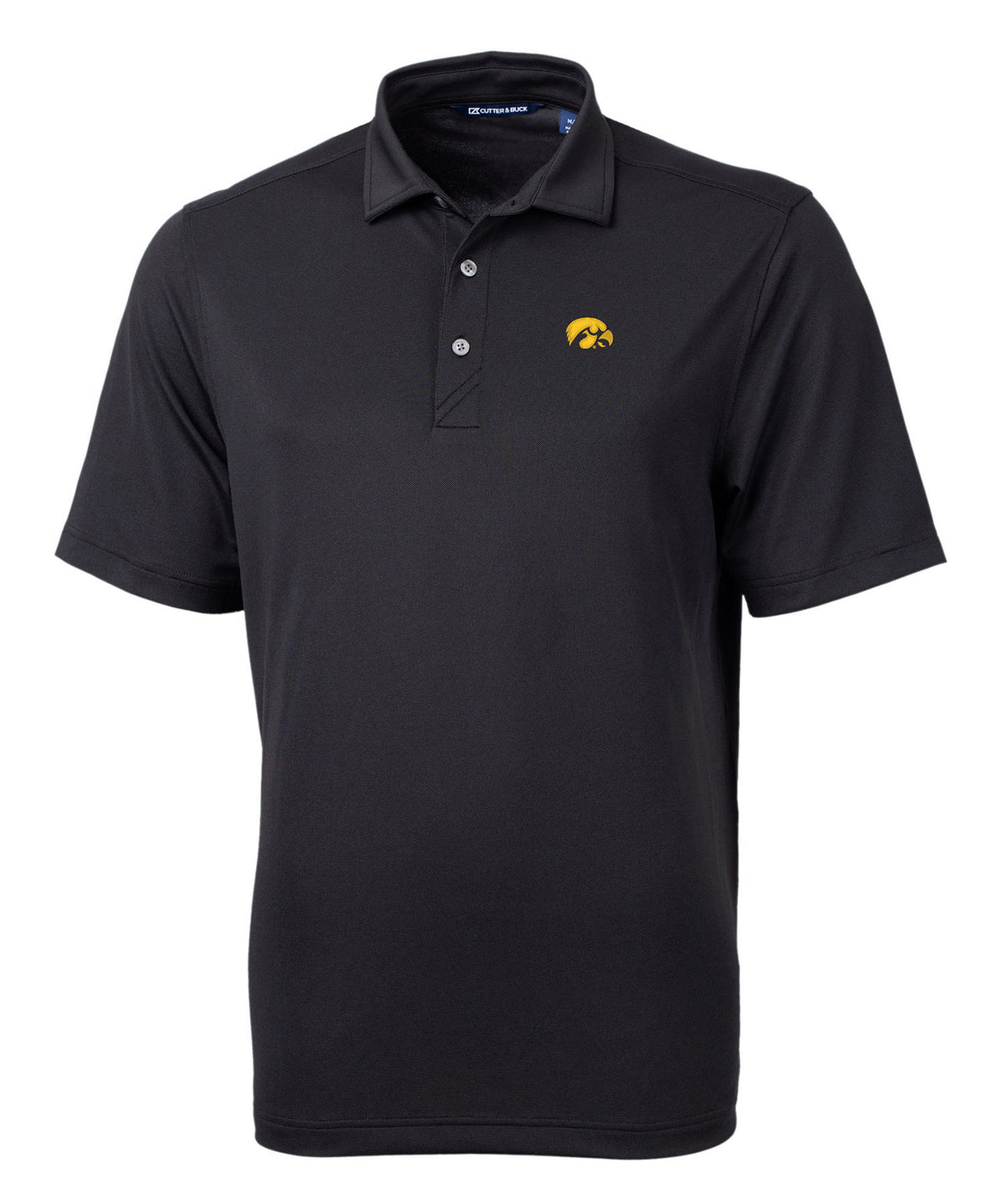 Cutter & Buck University of Iowa Hawkeyes Short Sleeve Polo Knit Shirt, Men's Big & Tall