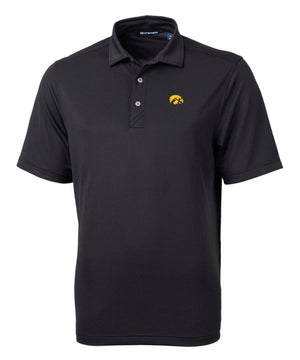 Cutter & Buck University of Iowa Hawkeyes Short Sleeve Polo Knit Shirt