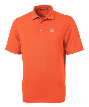 Cutter & Buck Clemson University Tigers Short Sleeve Polo Knit Shirt