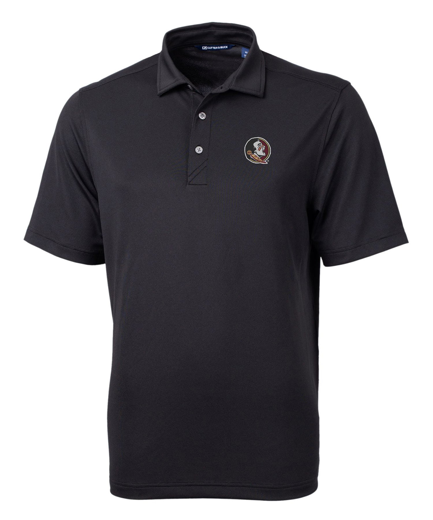 Cutter & Buck Florida State University Seminoles Short Sleeve Polo Knit Shirt, Men's Big & Tall