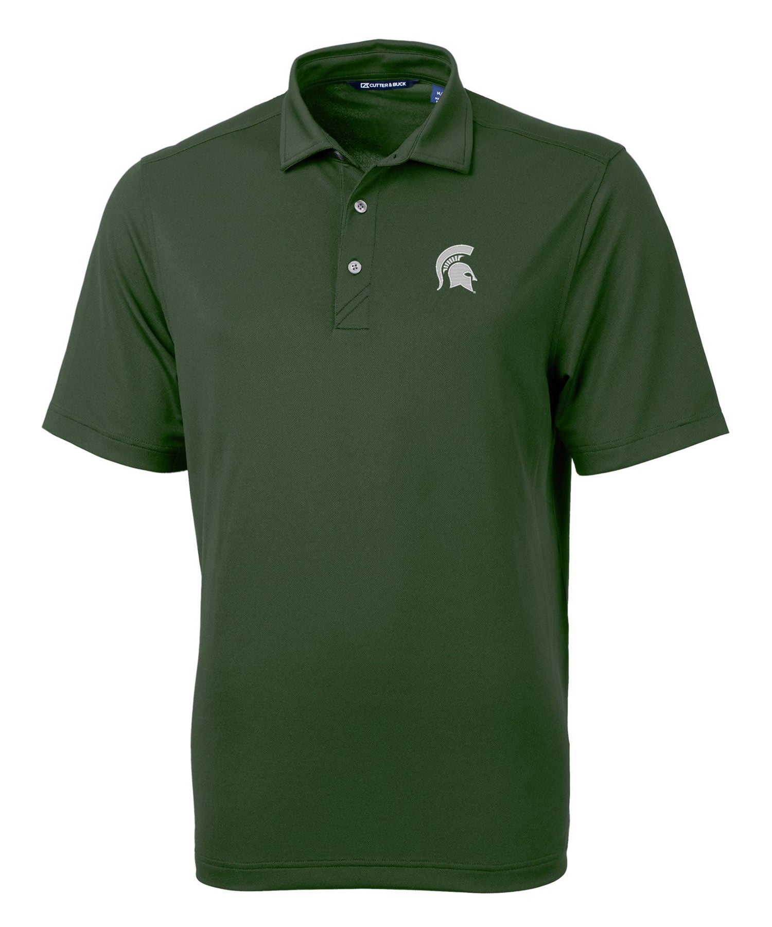 Cutter & Buck Michigan State University Spartans Short Sleeve Polo Knit Shirt, Men's Big & Tall