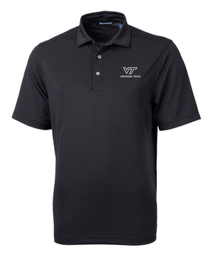 Cutter & Buck Virginia Tech Hokies Short Sleeve Polo Knit Shirt